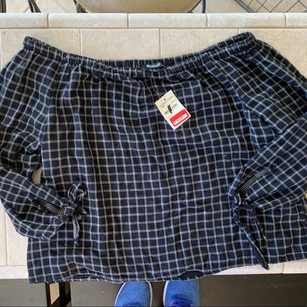 Madewell off the shoulder top